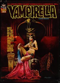 3z0574 VAMPIRELLA 20x28 special poster 1970s comic book art poster, sexy Sanjulian artwork!