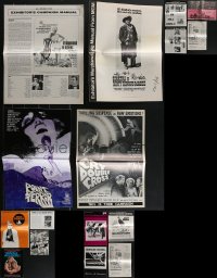 4a0399 LOT OF 24 UNCUT PRESSBOOKS 1960s-1970s advertising for a variety of different movies!