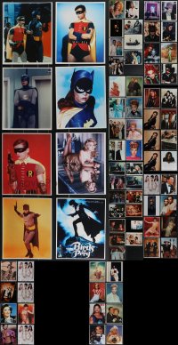 4a0754 LOT OF 77 COLOR REPRO PHOTOS 1980s-1990s a variety of great male & female portraits!