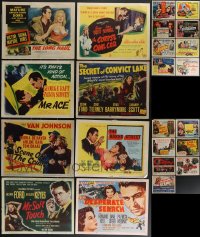 4a0317 LOT OF 23 FILM NOIR TITLE CARDS 1940s-1950s great images from a variety of different movies!