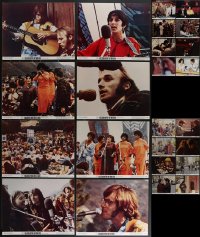 4a0476 LOT OF 24 COLOR 11X14 STILLS 1960s-1970s complete sets of 8 stills for 3 different movies!