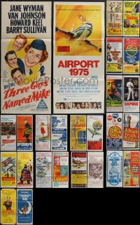 4a0425 LOT OF 26 FOLDED AUSTRALIAN DAYBILLS 1950s-1970s great images from a variety of movies!