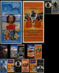 4a0429 LOT OF 17 FOLDED AUSTRALIAN DAYBILLS 1980s-1990s great images from a variety of movies!