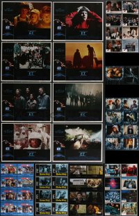 4a0292 LOT OF 58 LOBBY CARDS IN COMPLETE SETS 1970s-2000s seven sets from a variety of movies!