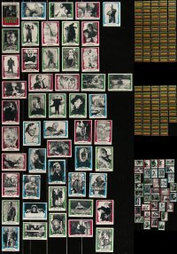 4a0712 LOT OF 88 CREATURE FEATURE COMPLETE SET OF TRADING CARDS 1973 the best Hollywood monsters!