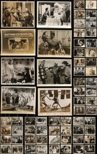 4a0620 LOT OF 84 MOSTLY 1940S-50S 8X10 STILLS 1940s-1950s great scenes from a variety of movies!