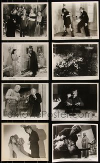 4a0685 LOT OF 8 HORROR/SCI-FI/FANTASY 8X10 STILLS 1940s-1960s great movie scenes!