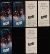 4a0741 LOT OF 3 EMPIRE STRIKES BACK SCREENING TICKETS 1980 you and one guest are invited!