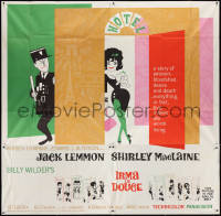 4b0232 IRMA LA DOUCE 6sh 1963 Billy Wilder, great art of Shirley MacLaine & Jack Lemmon, rare!