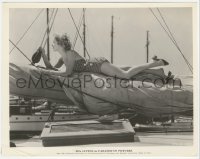 4b1318 IDA LUPINO 8x10.25 still 1934 super young all ready for summer in snappy swimsuit on yacht!