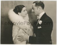 4b1326 LADIES' MAN 7x10 key book still 1931 c/u of suave William Powell romancing sexy Kay Francis!