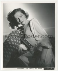 4b1330 LYNN BARI 8.25x10 still 1930s beautiful 20th Century-Fox studio portrait by Frank Powolny!