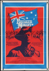 4b0315 BREAKER MORANT Aust 1sh 1980 Edward Woodward, is he Hero or Villain, 1st printing!