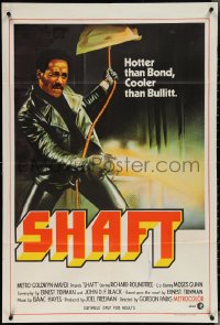 4b0330 SHAFT Aust 1sh 1971 Richard Roundtree, hotter than Bond, cooler than Bullitt, ultra rare!