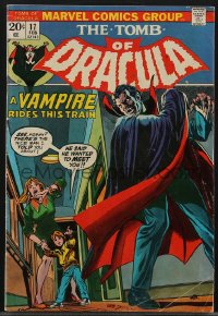 4b0168 TOMB OF DRACULA #17 comic book February 1974 art by Gene Colan & Tom Palmer, Gil Kane cover!