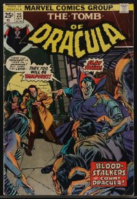 4b0170 TOMB OF DRACULA #25 comic book October 1974 art by Gene Colan & Tom Palmer, 1st printing!