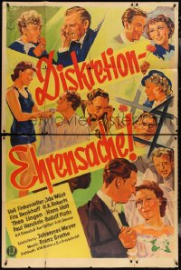 4b0290 DISCRETION WITH HONOR German 38x56 1938 Heli Finkenzeller is an American heiress, rare!