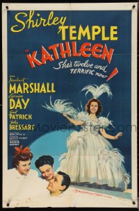 4b0997 KATHLEEN 1sh 1941 Herbert Marshall, Shirley Temple is twelve and terrific now!