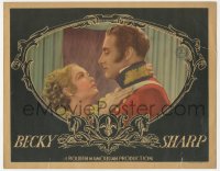 4b0498 BECKY SHARP LC 1935 Mamoulian 1st Technicolor feature, c/u of Miriam Hopkins & Alan Mowbray!