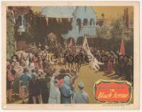 4b0502 BLACK ARROW LC #3 1948 Louis Hayward, soldiers welcomed home, by Robert Louis Stevenson!