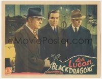 4b0503 BLACK DRAGONS LC 1942 Bela Lugosi performs plastic surgery on Japanese to make them Americans!