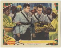 4b0510 BONNIE SCOTLAND LC 1935 Stan Laurel & Oliver Hardy asked to kill themselves like gentlemen!