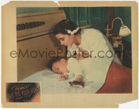 4b0558 GIVE ME YOUR HEART LC 1936 Kay Francis looks at her sleeping baby fathered by a married man!