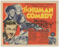 4b0456 HUMAN COMEDY TC 1943 Van Johnson, Frank Morgan, from William Saroyan story!