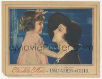 4b0579 IMITATION OF LIFE LC 1934 best close up of smiling Claudette Colbert with her young daughter!