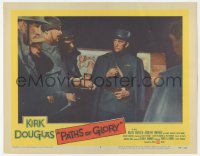 4b0626 PATHS OF GLORY LC #3 1958 Stanley Kubrick classic, Kirk Douglas as Colonel Dax in WWI!