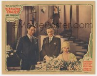 4b0628 PLEASURE CRAZED LC 1929 pretty Marguerite Churchill, Kenneth MacKenna, Burgess, ultra rare!