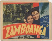 4b0695 ZAMBOANGA LC 1938 a saga of the Sulu Sea filmed with a native Filipino cast, ultra rare!