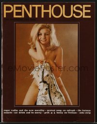 4b0199 PENTHOUSE vol 1 no 10 English magazine June 1966 sexy nude images & great articles, rare!