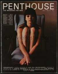 4b0195 PENTHOUSE vol 1 no 6 English magazine November 1965 sexy nude images & great articles, rare!