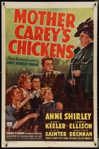 4b1043 MOTHER CAREY'S CHICKENS 1sh 1938 Anne Shirley & Ruby Keeler are poor orphans!