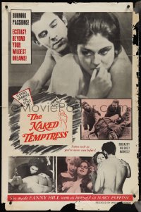 4b1055 NAKED WITCH 1sh 1967 sexy Temptress made Fanny Hill seem as innocent as Mary Poppins, rare!