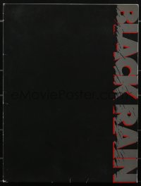 4b0262 BLACK RAIN presskit w/ 19 stills 1989 Ridley Scott, U.S. cop Michael Douglas in Japan!