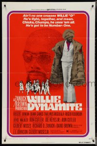 4b1224 WILLIE DYNAMITE 1sh 1974 Roscoe Orman, Diana Sands, Thalmus Rasulala, chicks & chumps!