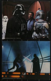 4b0711 EMPIRE STRIKES BACK 8 11x14 stills 1980 George Lucas classic, complete set without slugs!