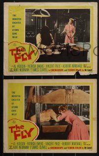 4b0737 FLY 7 LCs 1958 Vincent Price, Patricia Owens had to kill the thing her husband had become!