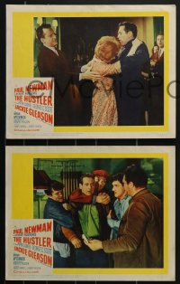 4b0742 HUSTLER 6 LCs 1961 pool pro Paul Newman, George C. Scott, plus sexy Piper Laurie!