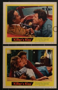 4b0754 KILLER'S KISS 5 LCs 1955 early Stanley Kubrick noir set in New York's Clip Joint Jungle!