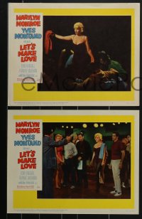 4b0744 LET'S MAKE LOVE 6 LCs 1960 sexy Marilyn Monroe, Yves Montand & Frankie Vaughan!