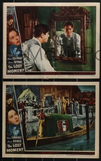 4b0755 LOST MOMENT 5 LCs 1947 Susan Hayward, Robert Cummings, Agnes Moorehead, Joan Lorring!