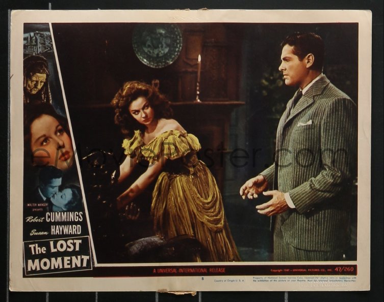 eMoviePoster.com Image For: 4b0755 LOST MOMENT 5 LCs 1947 Susan Hayward