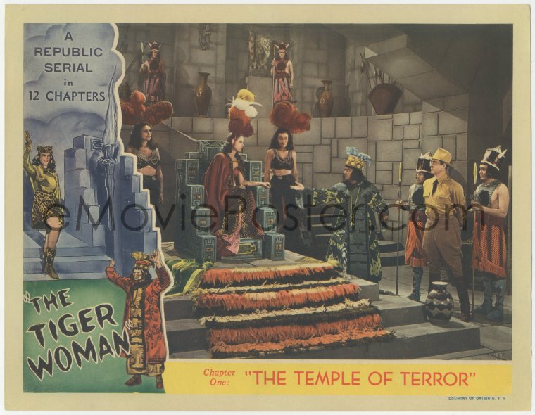 4b0672 Tiger Woman Chapter 1 Lc 1944 Stirling Restrains Lane In The Temple Of 