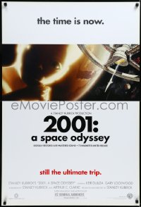 4c0756 2001: A SPACE ODYSSEY DS 1sh R2000 Stanley Kubrick, star child & art of space wheel!