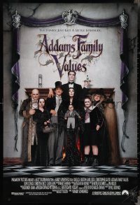 4c0761 ADDAMS FAMILY VALUES int'l 1sh 1993 Christina Ricci, the family just got a little stranger!