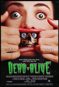 4c0829 DEAD ALIVE 1sh 1992 Peter Jackson gore-fest, some things won't stay down!