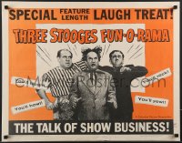 4c0312 THREE STOOGES FUN-O-RAMA 1/2sh 1959 Moe Howard, Larry Fine & Joe Besser, ultra rare!